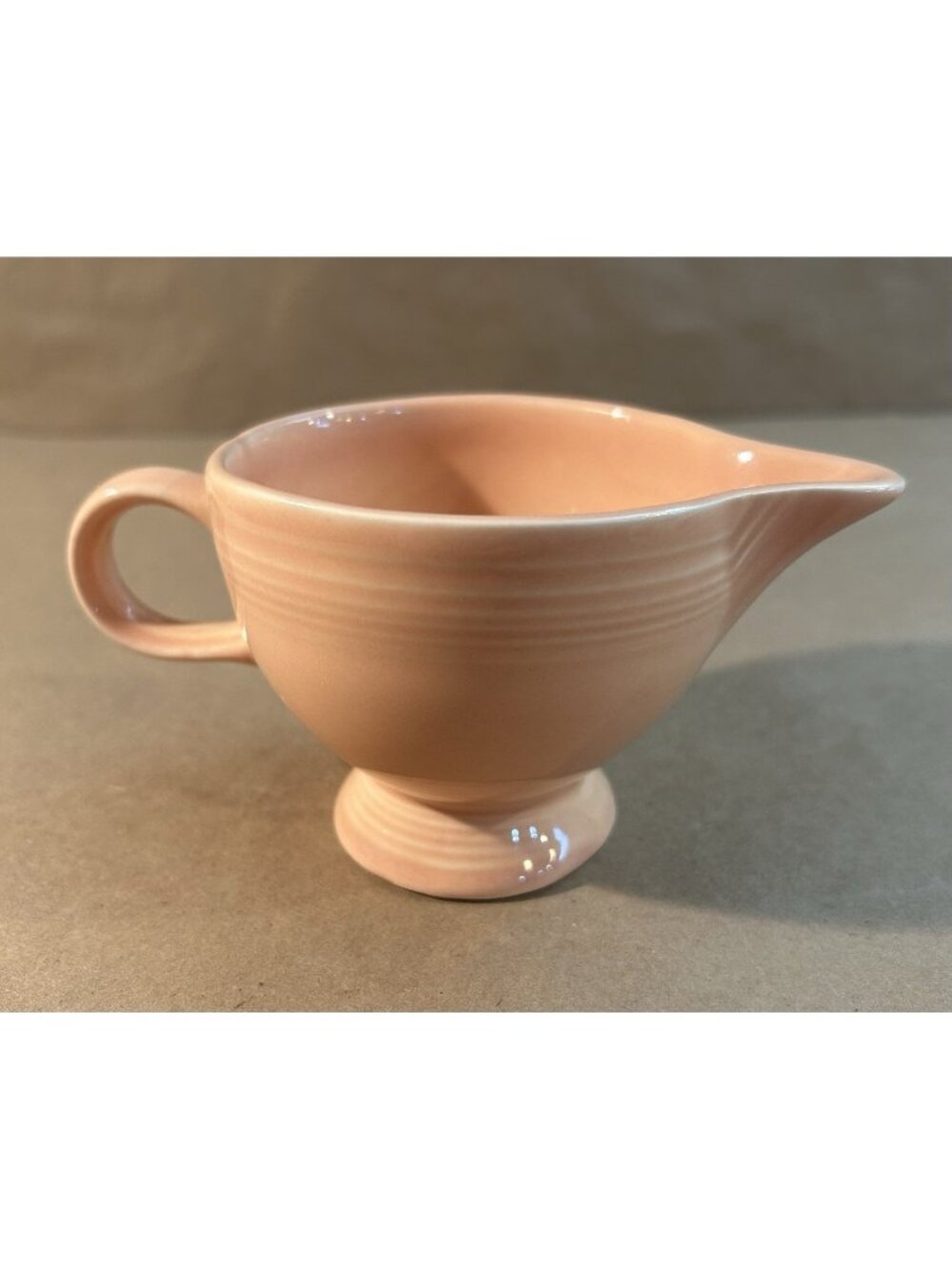 Fiestaware Apricot Individual Creamer Fiesta Retired Apricot Creamer